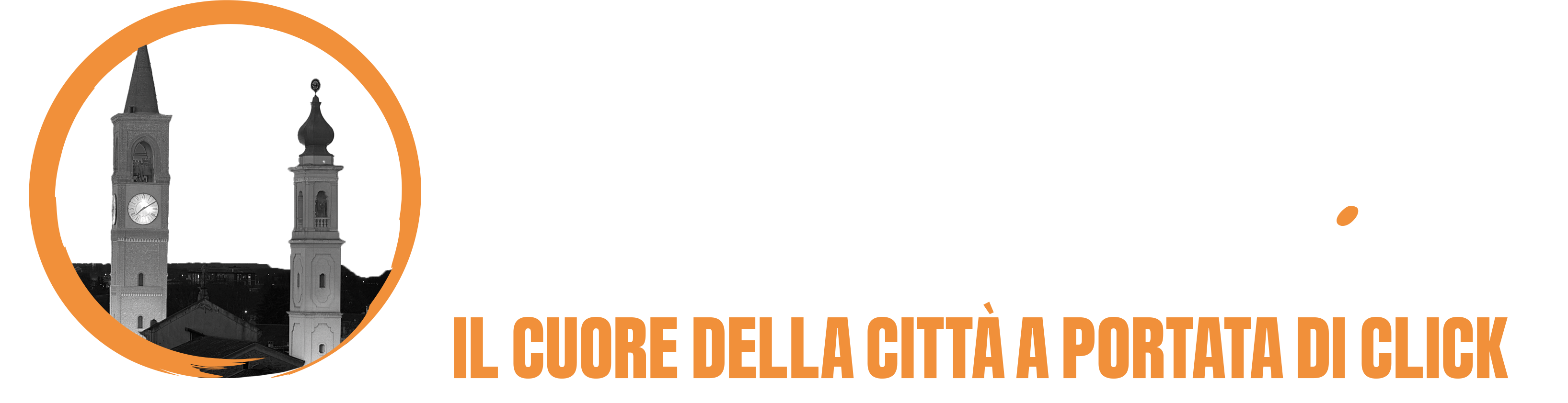 Logo con due campanili di Abbiategrasso