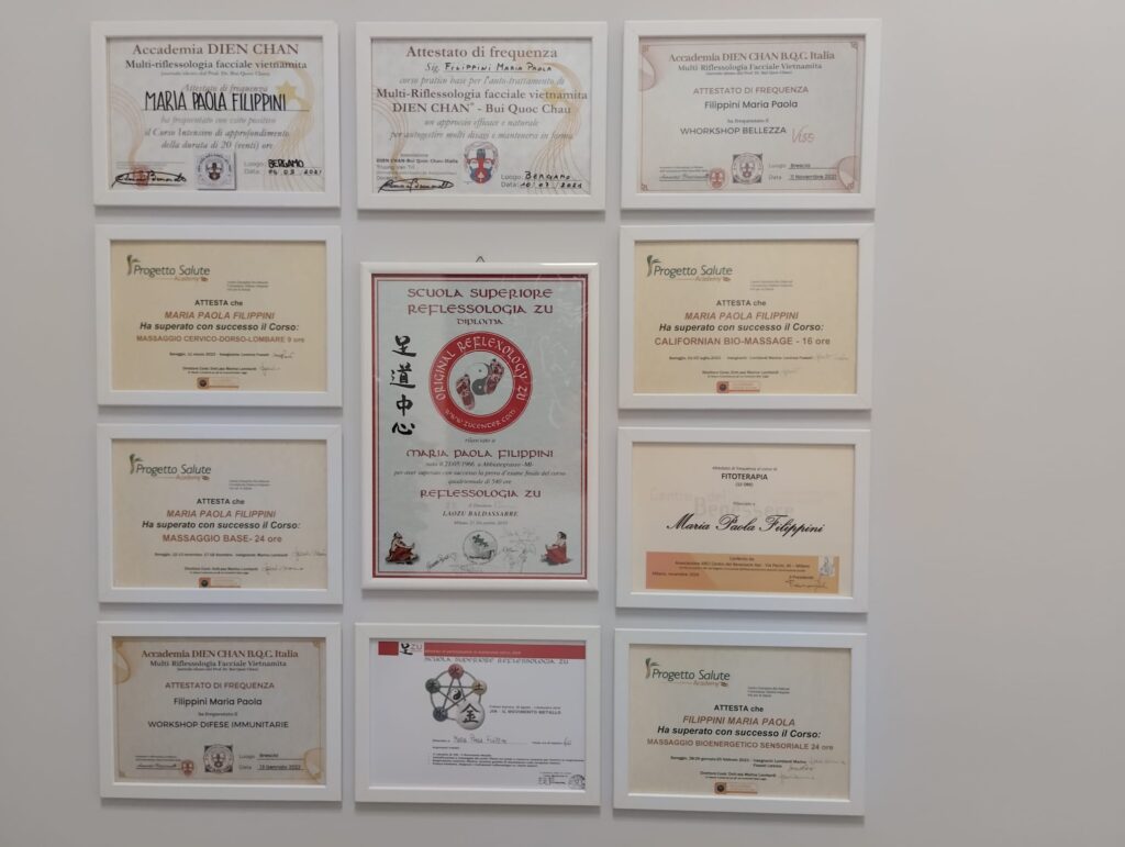 Certificazioni naturopatia e riflessologia plantare